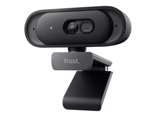 TRUST Webcam TOMAR 2K QHD noir