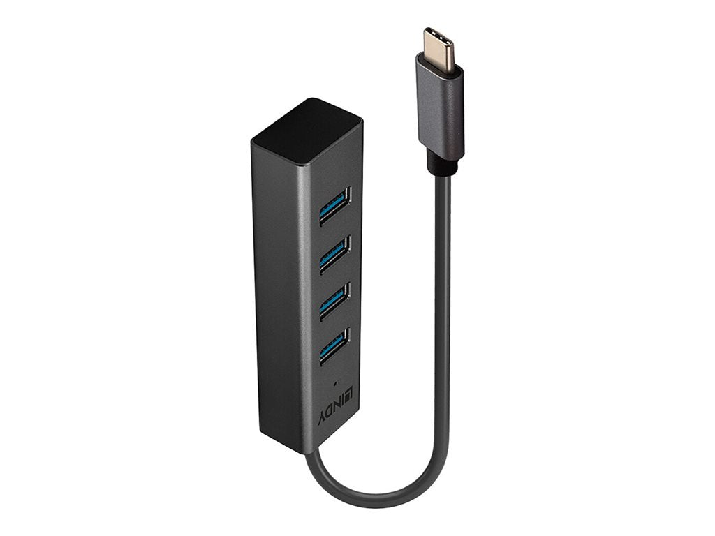 LINDY 4 Port USB 3.2 Type C Hub