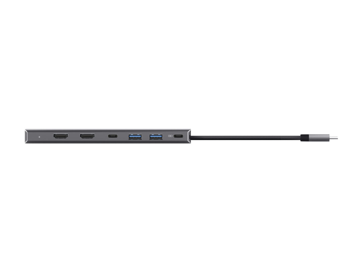 TRUST Adaptateur DALYX USB-C 7 en 1 1 USB-C 2 USB 2 HDMI 1 DisplayPort 1 Ethernet