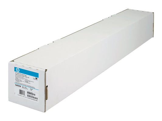 BMG HP BRIGHT blanc Papier blanc brillant inkjet 90g/m2 610mm x 45.7m 1 rouleau pack de 1