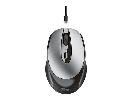 TRUST Souris sans fil ZAYA rechargeable - Noire