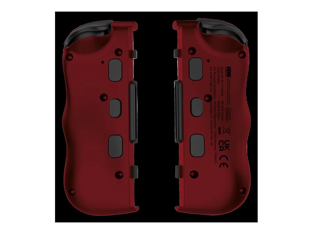 LEXIP LEXIP X GAME OF THRONES Black Lights Twinpads Controller Red