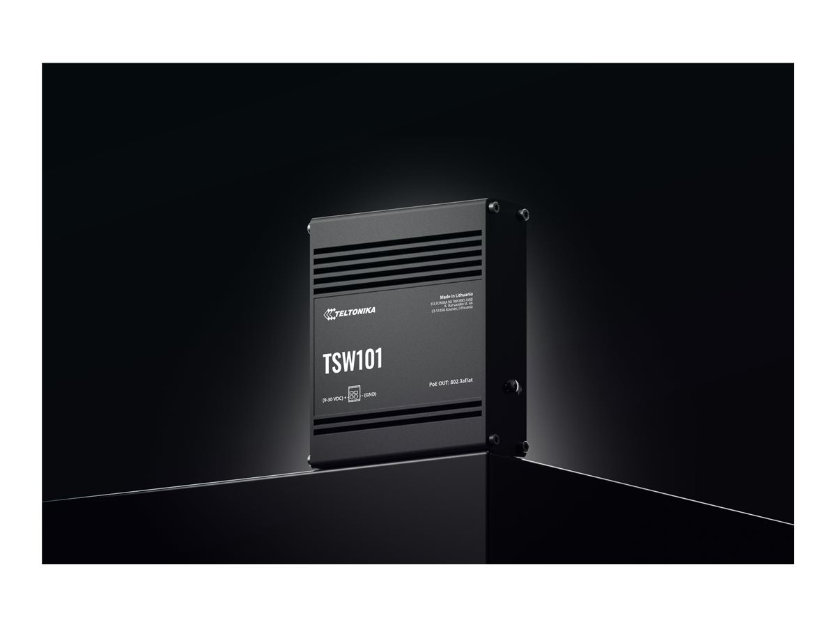TELTONIKA NETWORKS TSW101 Automotive PoE+ Gigabit ethernet switch