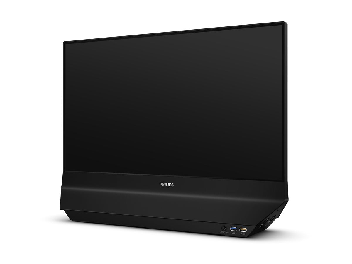 PHILIPS 24B2D5300/00 23.8p FHD 120Hz IPS Flat Fixed Swivel 180 degree DUAL-sided monitor DualView 65W TUV EyeSafe certified USB