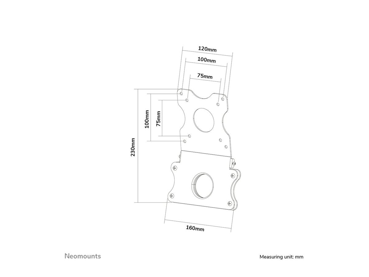 NEOMOUNTS NEOMOUNTS FPMA-VESAMAC2127 Adaptateur VESA iMac