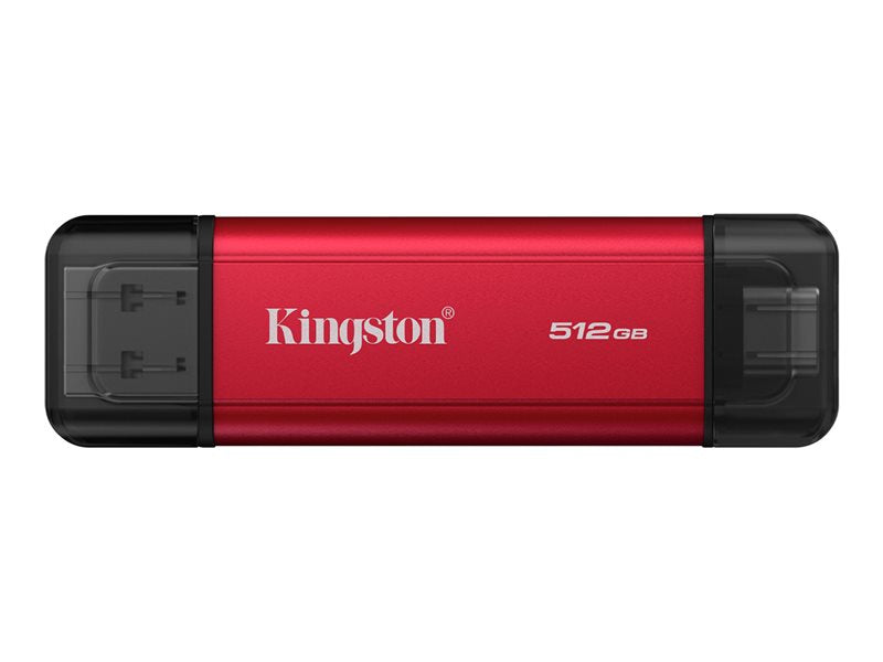 KINGSTON 512Go Dual USB-A/C Portable SSD Up to 1050Mo/s USB 3.2 Gen 2
