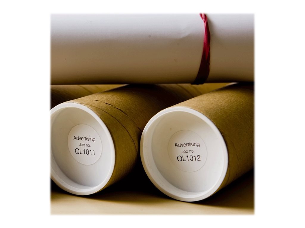 BROTHER P-TOUCH DK-11218 die-cut round label 24x24mm 1000 labels
