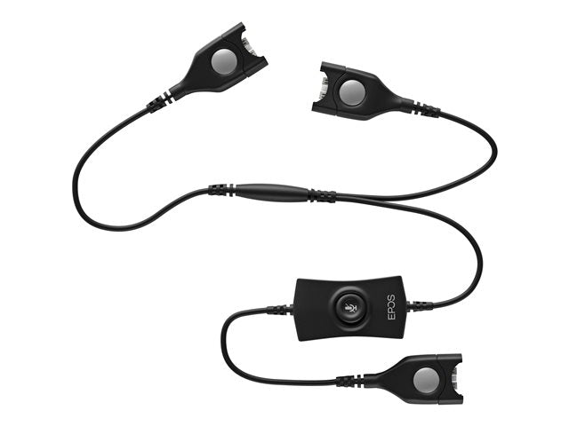 EPOS ATC 2 trainee cable 2x EasyDisconnect to EasyDisconnect Y-cable with mute key