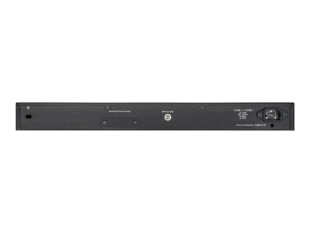 D-LINK D-LINK L3 Light Switch 24 SFP ports & 2 10GBASE-T ports & 4 10GbE SFP+ Ports Physical Stack Up To 9 Units