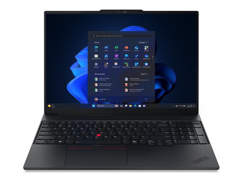 LENOVO LENOVO ThinkPad E16 G3 AMD Ryzen 5 230 16p WUXGA 16Go 512Go SSD M.2 2242 PCIe AMD Radeon 760M W11P 1YR Premier NBD