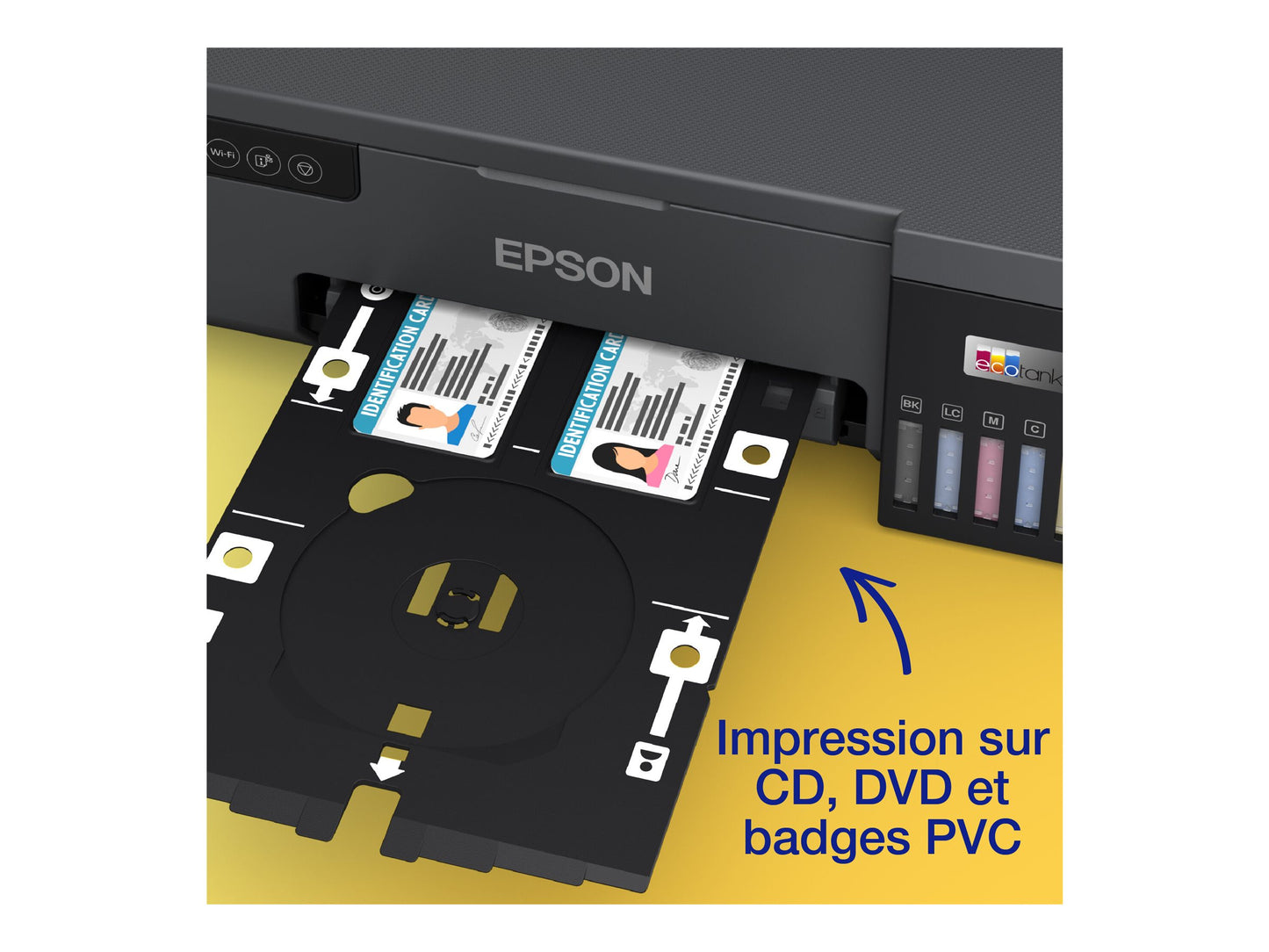 EPSON EcoTank ET-18100 Printer colour ink-jet refillable A3 5760x1440dpi 8ppm mono/8ppm colour capacity 80 sheets USB Wi-Fi