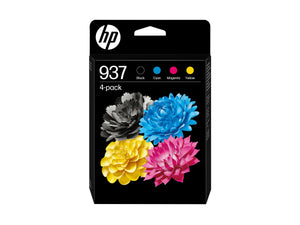 HP INC. HP 937 CMYK Original Ink Cartridge 4-Pack