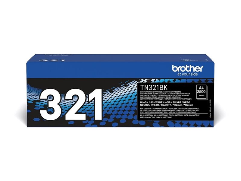BROTHER TN-321BK cartouche de toner noir capacité standard 2.500 pages pack de 1