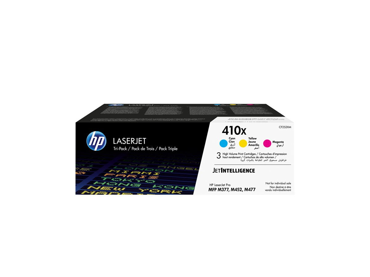 HP INC. HP 410X original LaserJet Toner cartridge CF325XM Cyaan Magenta Yellow High Yield 3-pack