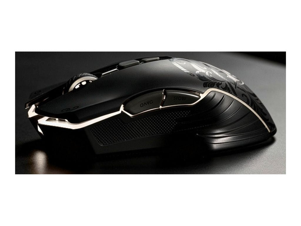 LEXIP BLACK FLAG RESYNCED TATOO WIRELESS MOUSE