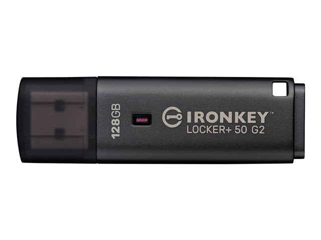 KINGSTON KINGSTON 128Go IronKey Locker Plus 50 G2 FIPS 197 AES-256
