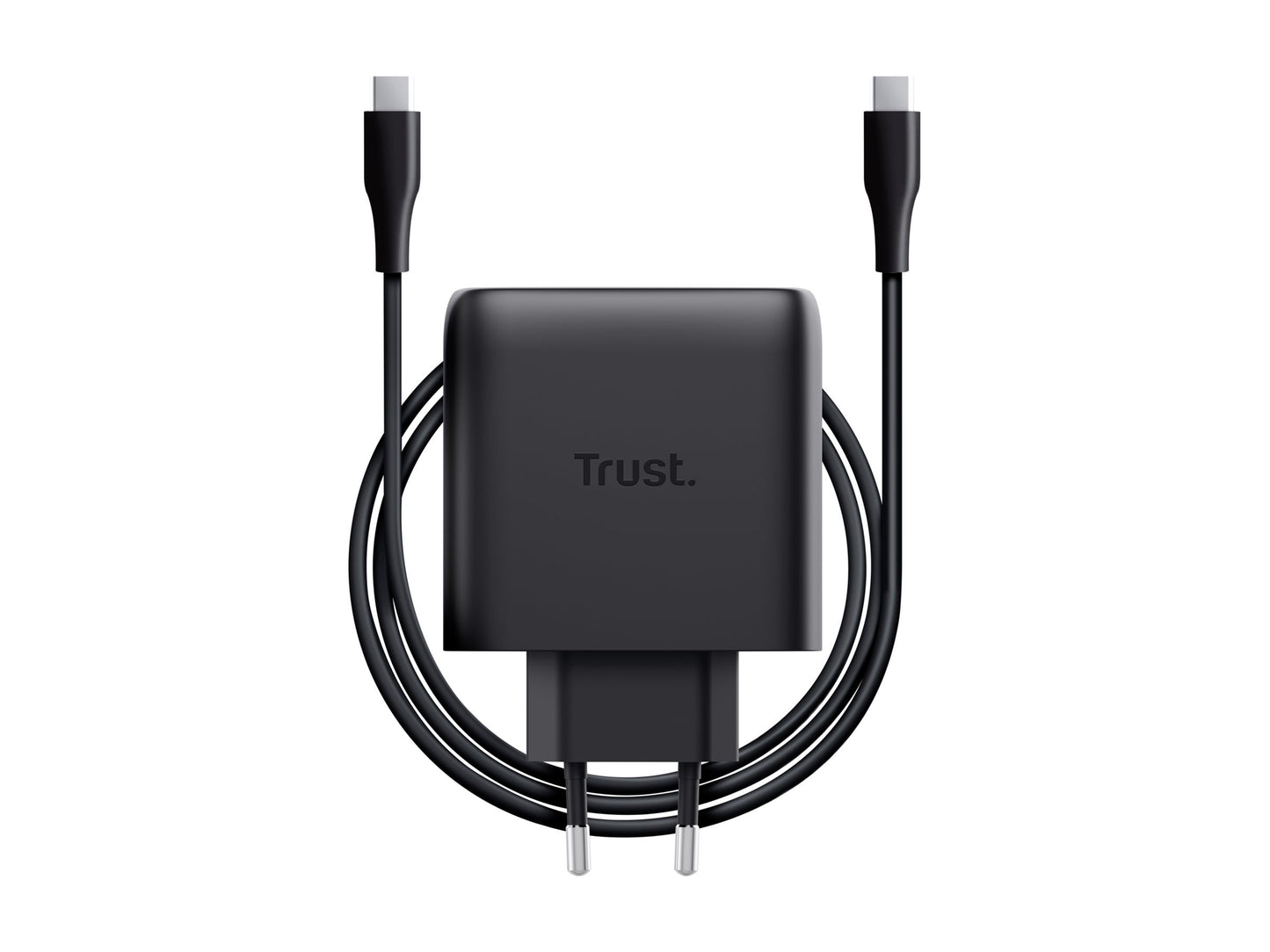 TRUST Chargeur GaN USB-C 65W Noir EU MAXO