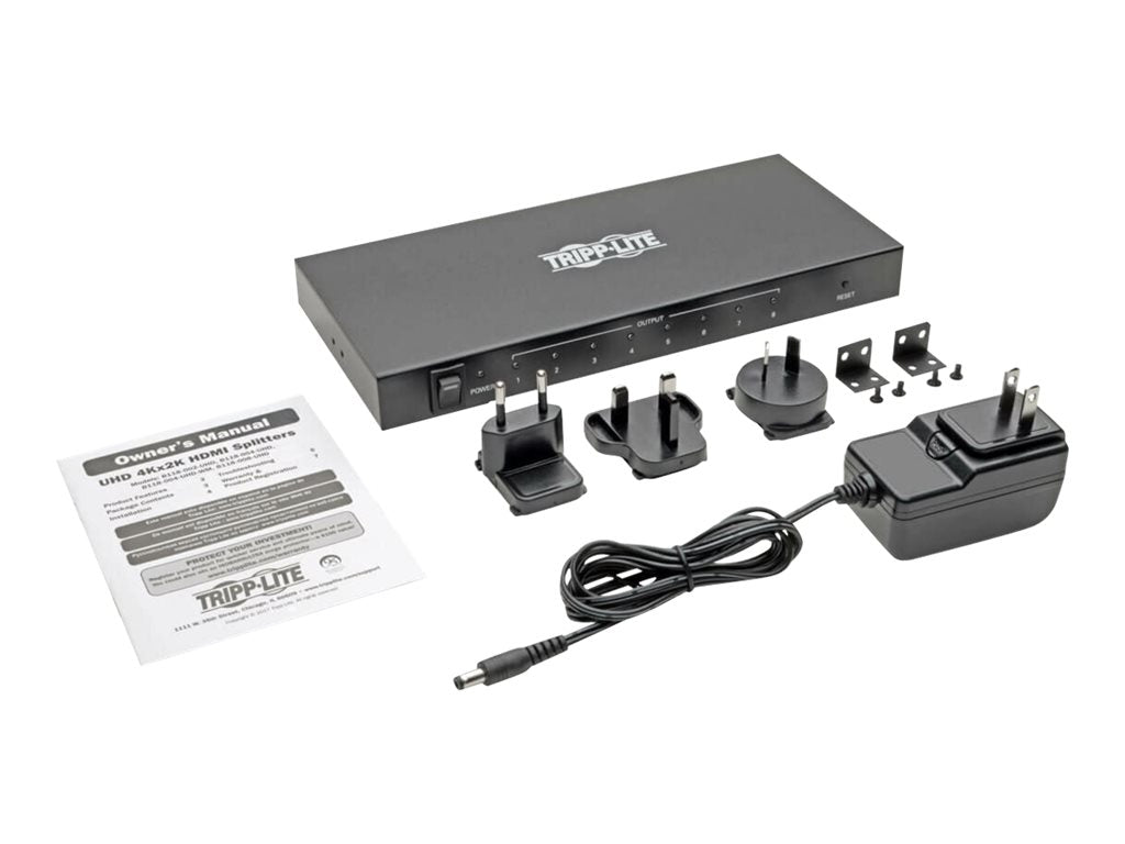 EATON TRIPPLITE 8-Port HDMI Splitter 4K HDCP 1.3