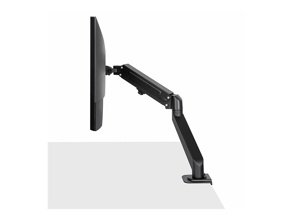 LINDY Single Mount Desktop Gas Spring Arm - Black