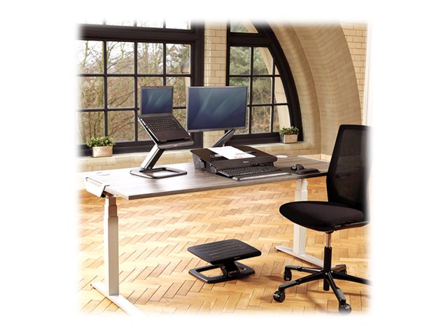 FELLOWES REPOSE-PIEDS HANA - NOIR