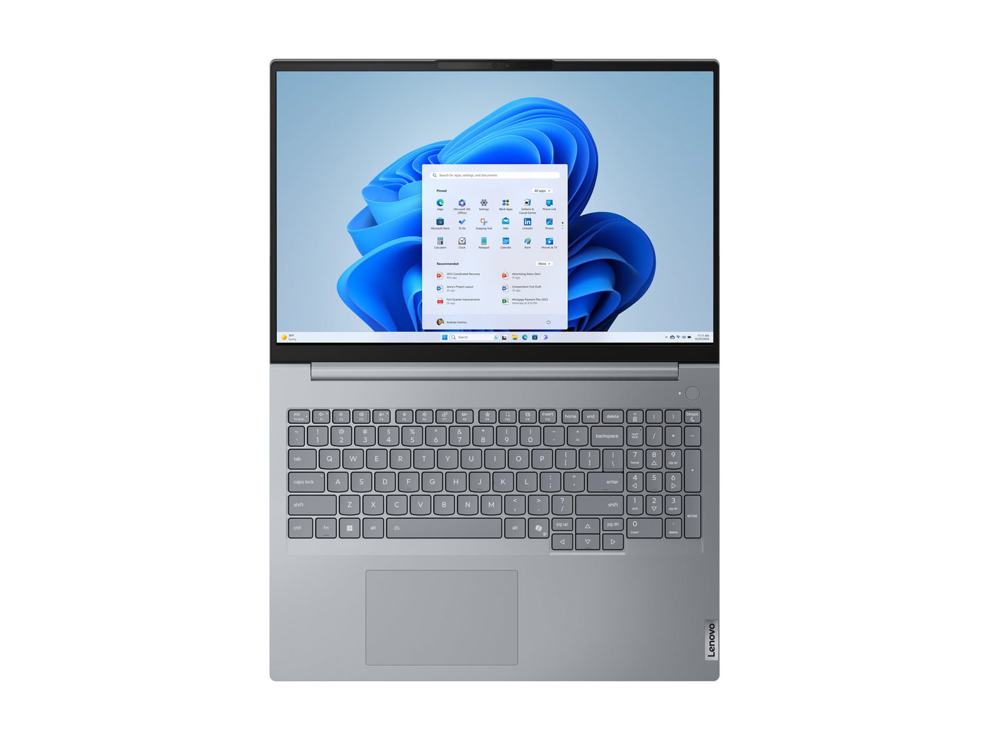 LENOVO ThinkBook 16 G8 IAL Intel Core Ultra 5 135H 16p WUXGA 16Go 512Go SSD M.2 Intel Arc Graphics W11P 1YR Premier NBD