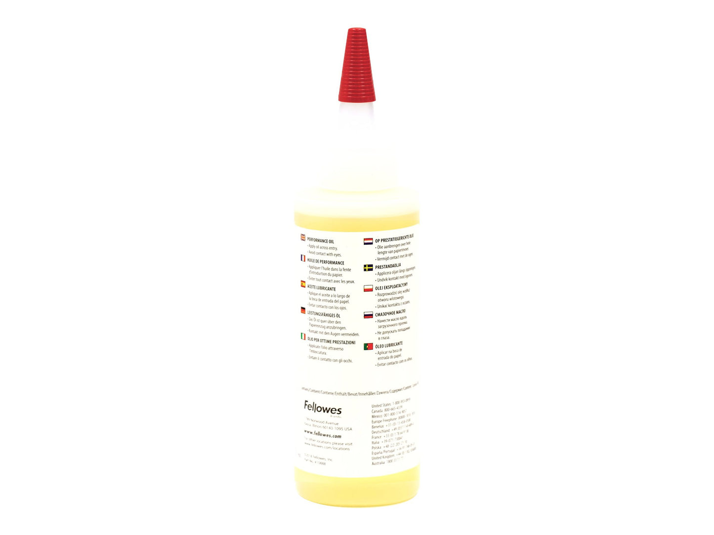 FELLOWES Powershred Bottled Lubricant New Code 120Ml 12 Per Display