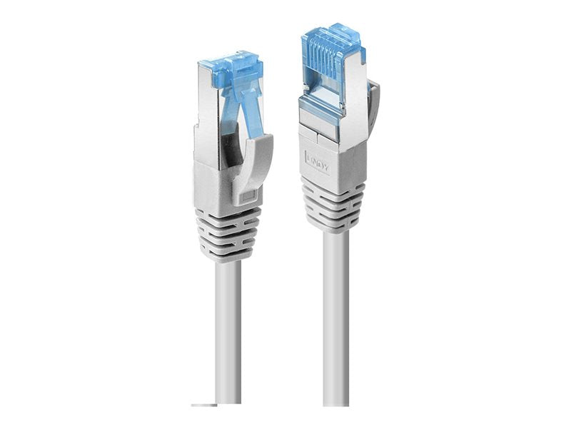 LINDY Câble réseau cat.6A S FTP cuivre LSOH 500MHz gris 10m