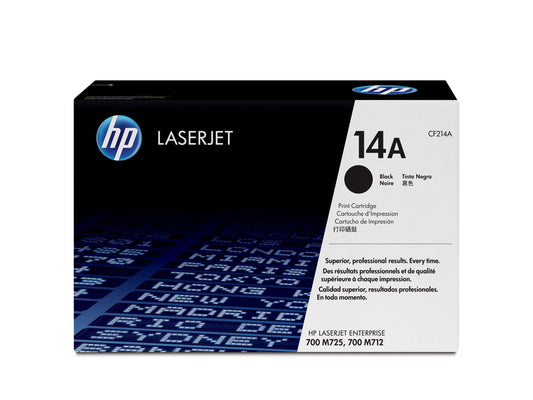 HP 14A original Toner cartridge C214A black standard capacity 10.000 pages 1-pack