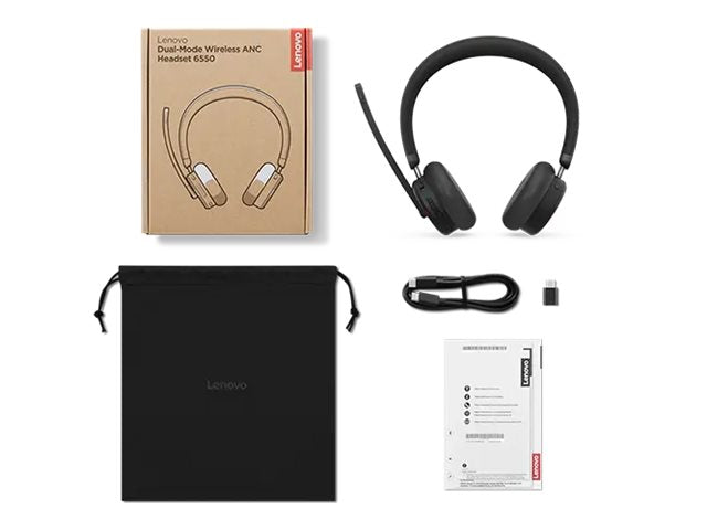 LENOVO LENOVO Dual-Mode Wireless ANC Headset 6550 USB-C Teams