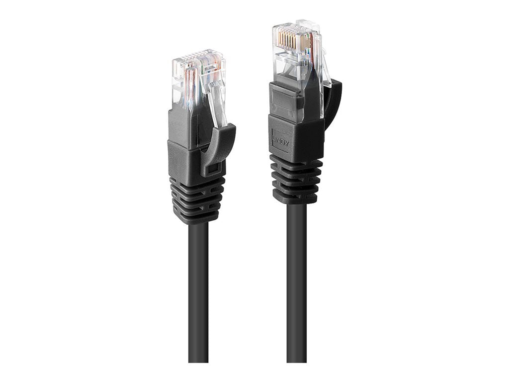 LINDY Cat.6 UTP Cable Black 2m