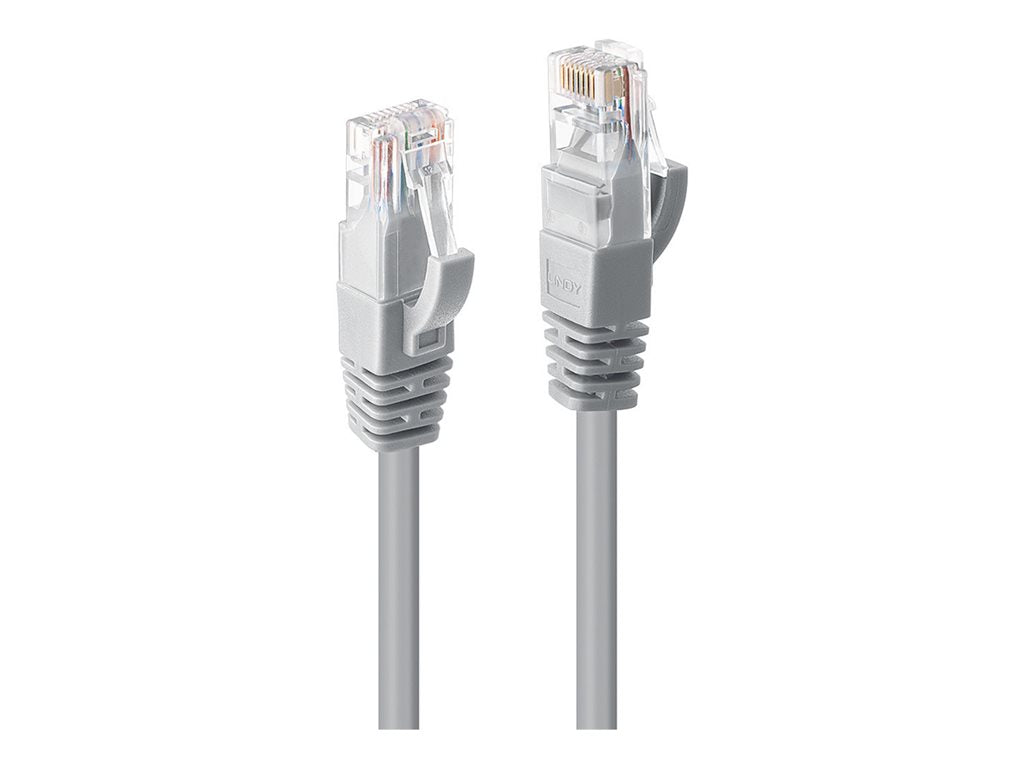 LINDY Cat.6 UTP Cable Grey 1m