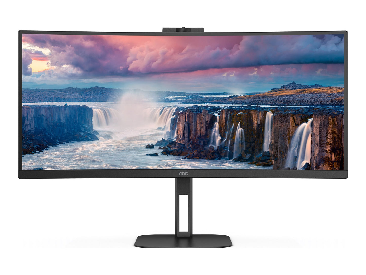 AOC INTERNATIONAL AOC CU34V5CW/BK 34p monitor HDMI DP USB
