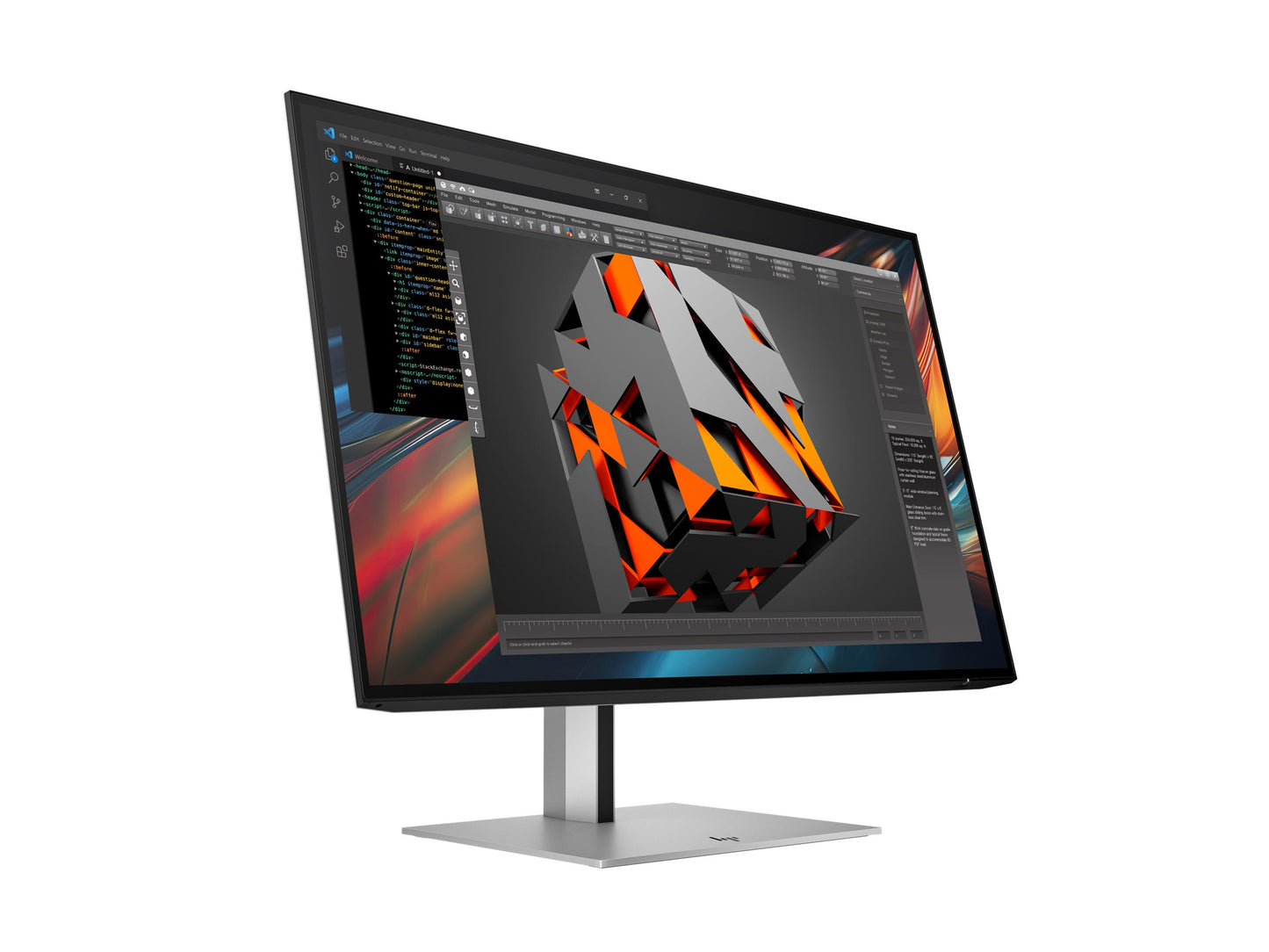 HP Écran WUXGA Series 7 Pro 724pu 24p WUXGA 1920x1200 HDMI USB-C USB hub DisplayPort