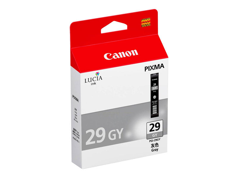 CANON PGI-29 GY cartouche d encre gris capacité standard 724 Pictures pack de 1