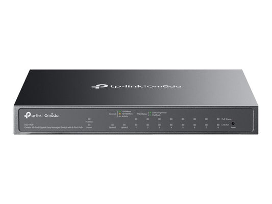 TP-LINK TP-LINK Omada 10-Port Gigabit Easy Switch with 8-Port PoE+