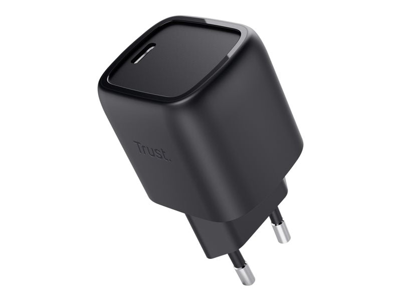 TRUST TRUST Alimentation universelle MAXO USB-C 30 watts GAN Smartphone tablette 1 port - Noire