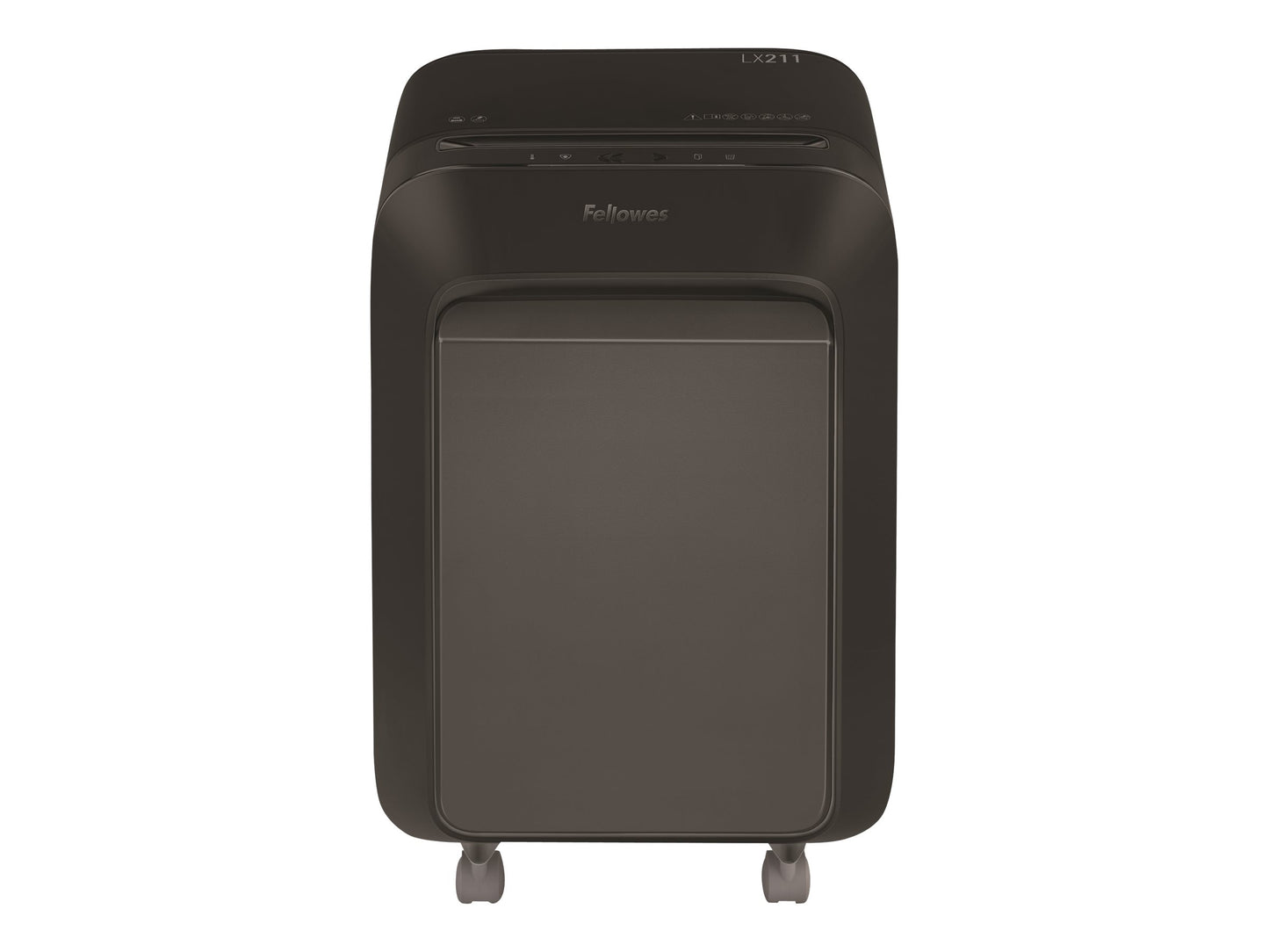 FELLOWES DESTRUCTEUR MICROSHRED LX211 NOIR COUPE MICROPARTICULES 230V EU/UK