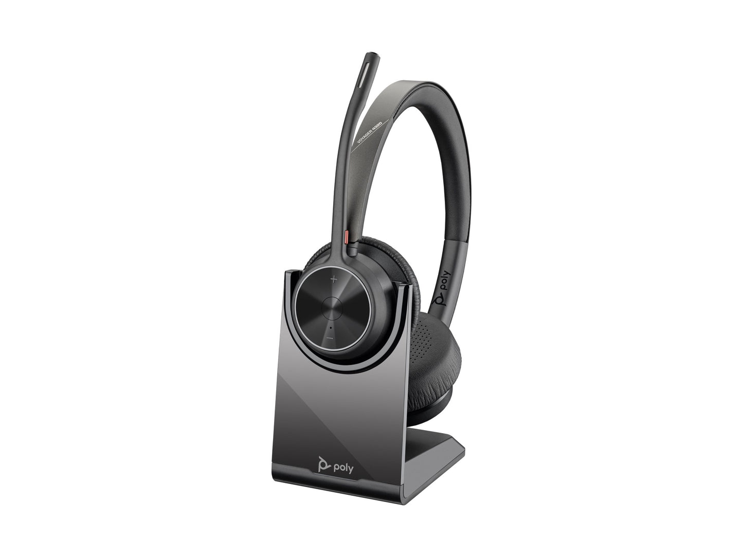 HP Poly Voyager 4320 USB-C Headset +BT700 dongle +Charging Stand