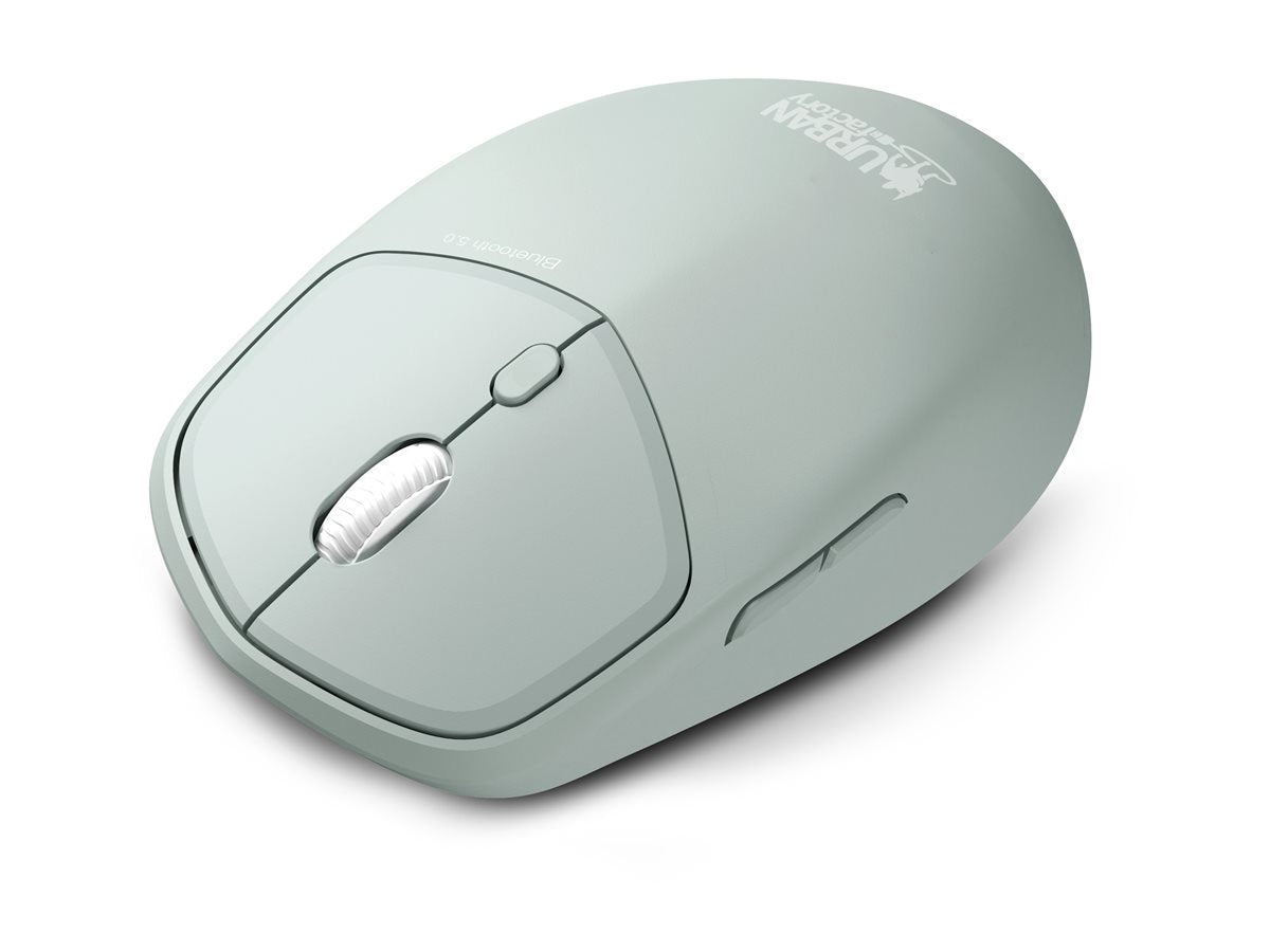 URBAN FACTORY Onlee Color Ambidextrous Mouse 1600Dpi Bluetooth 5.0 - Pale Green