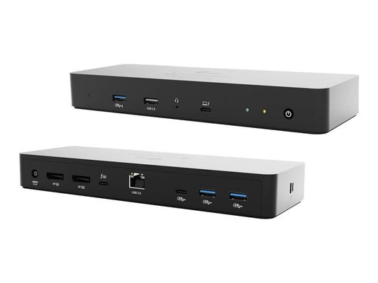 I-TEC I-TEC Thunderbolt 4 Intelligent Dual Display DS 1x TB4 2x DP 1x GLAN 1x USB-C Gen2 3x USB-A Gen2 1x USB 2.0 1x Audio/Mic PD 90W KL