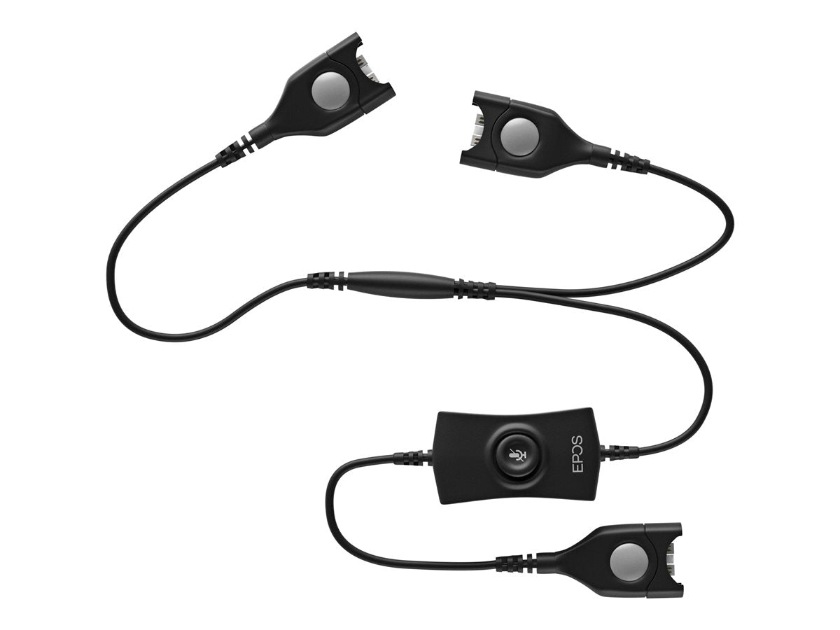 EPOS ATC 2 trainee cable 2x EasyDisconnect to EasyDisconnect Y-cable with mute key