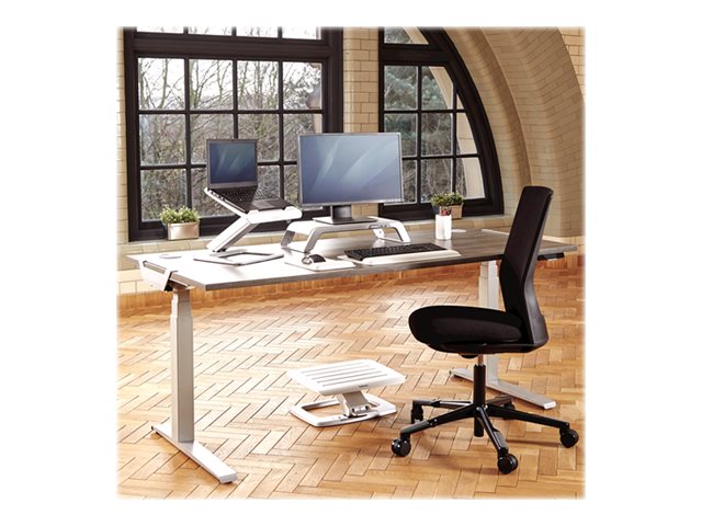 FELLOWES REPOSE-PIEDS HANA - BLANC