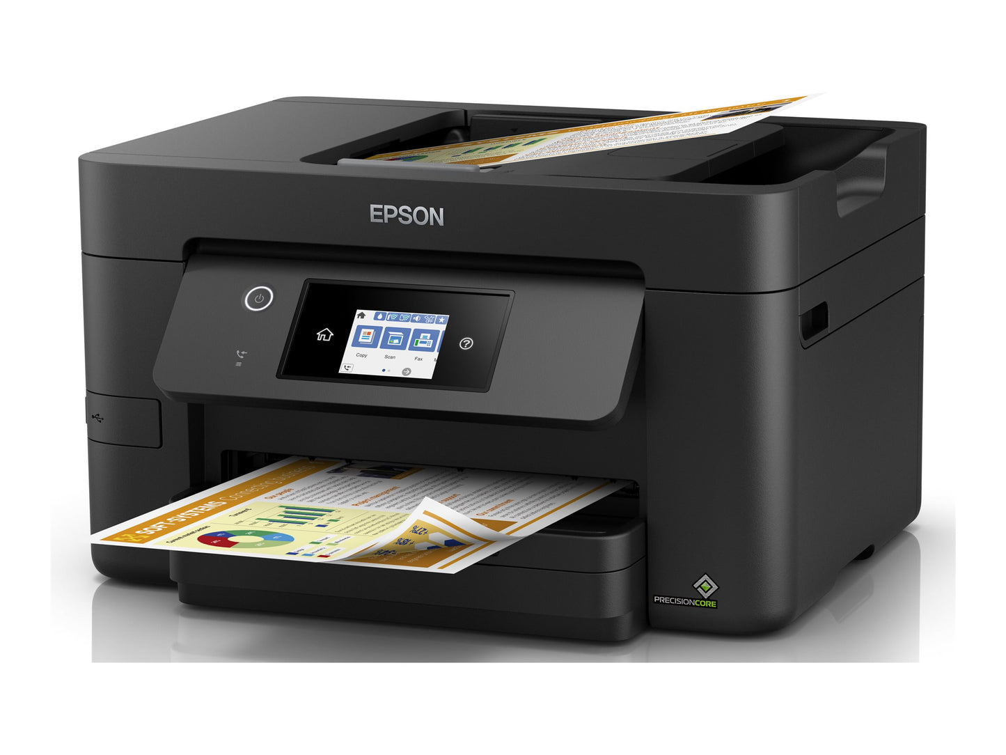 EPSON WorkForce Pro WF-3820DWF MFP colour ink-jet A4 21ppm print 250 sheets USB 2.0 LAN Wi-Fi USB host