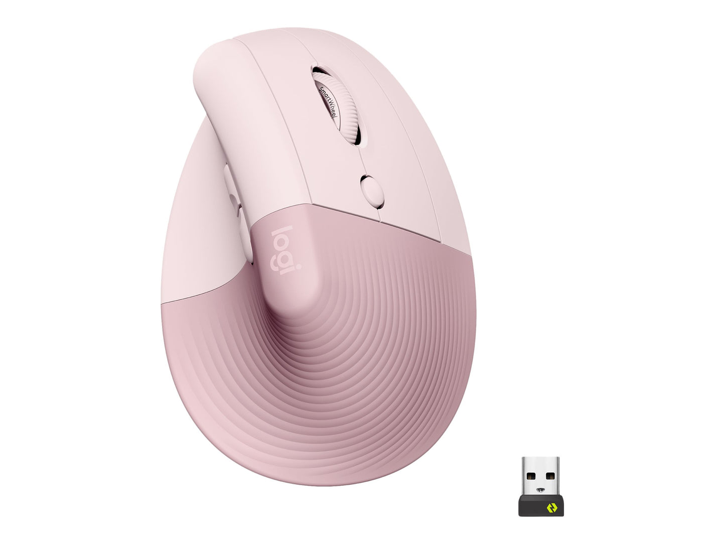 LOGITECH LOGITECH Lift Vertical Ergonomic Mouse Vertical mouse ergonomic optical 6 buttons wireless Bluetooth 2.4 GHz LOGITECH Bolt USB