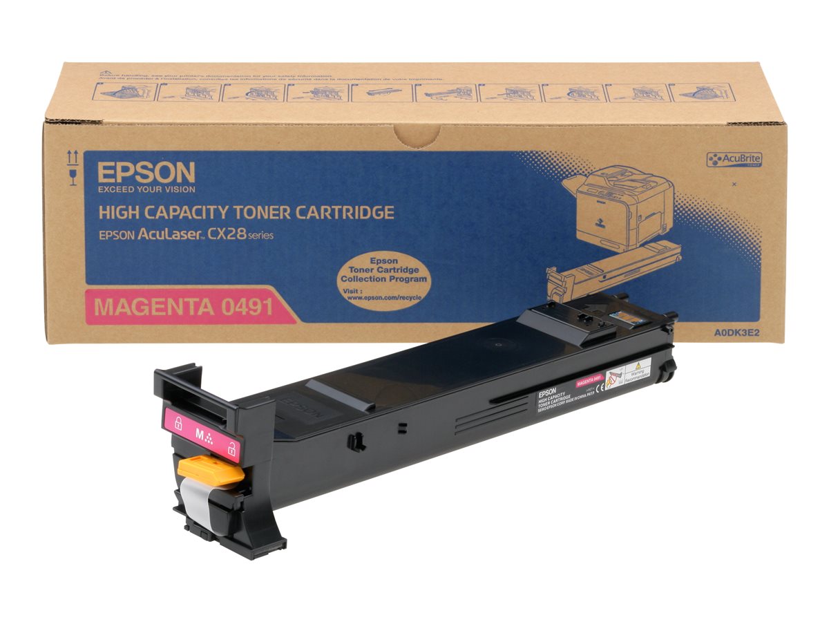EPSON ACULASER CX28DN toner magenta haute capacité 8.000 pages pack de 1 AcuBrite