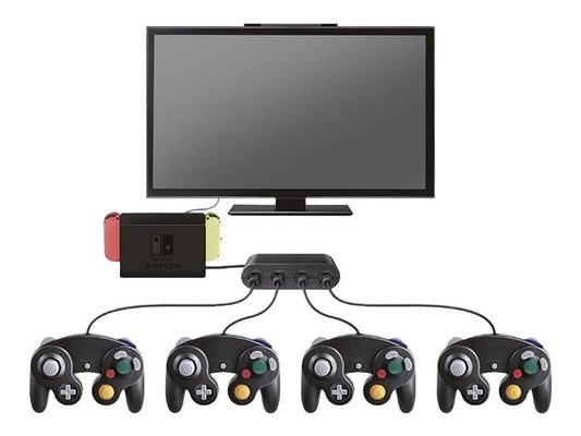 STEELPLAY STEELPLAY - GAMECUBE CONTROLLERS ADAPTER SWITCH