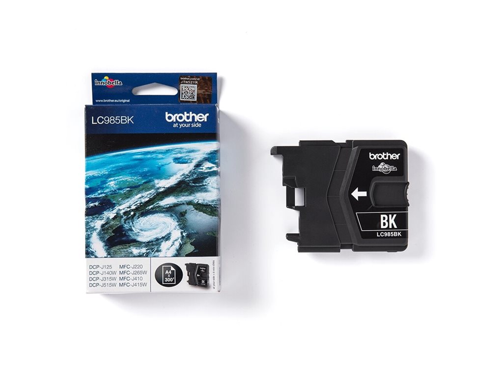 BROTHER LC-985 cartouche d encre noir capacité standard 300 pages pack de 1