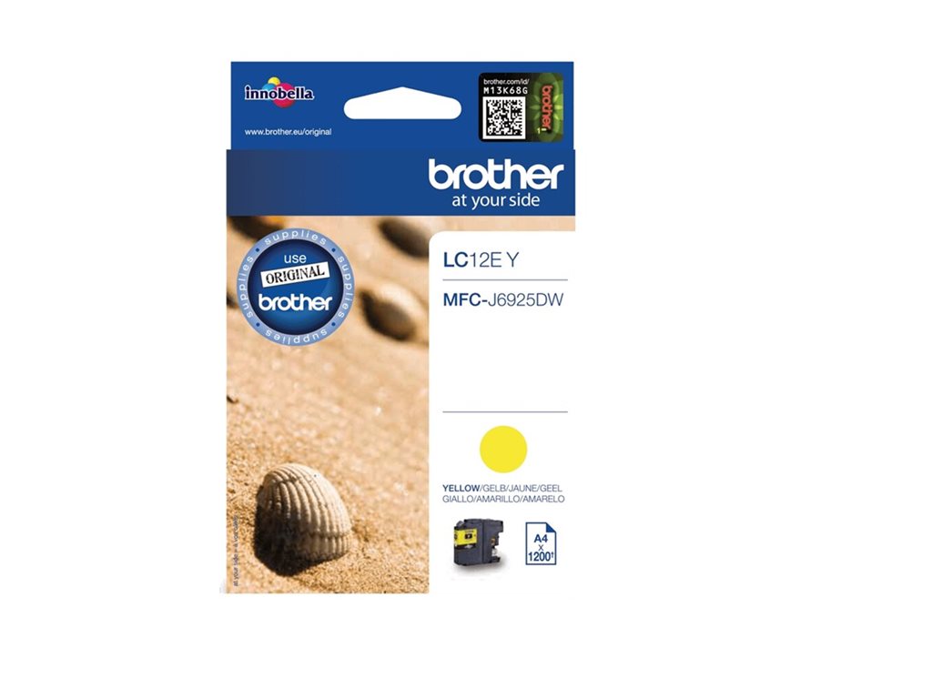 BROTHER BROTHER Cartouche d encre jaune haute capacité 1200 p. pour MFCJ6925DW