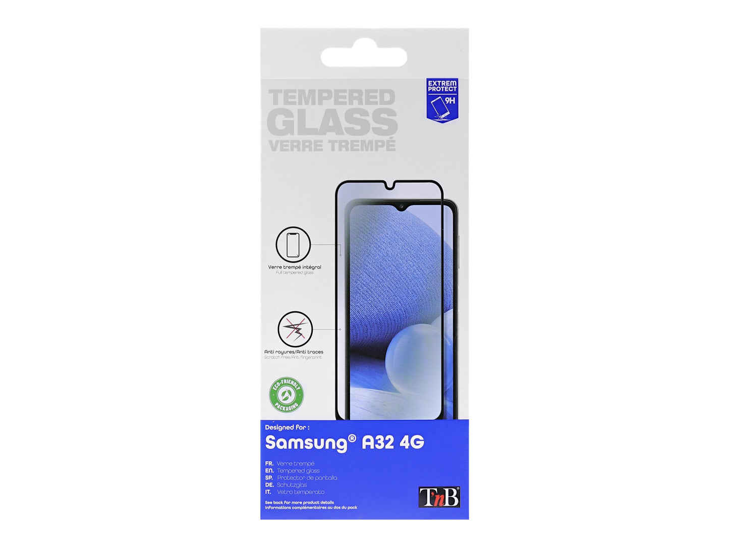 T'NB TNB Full Tempered Glass Protection For Samsung Galaxy A32 5G Transparent