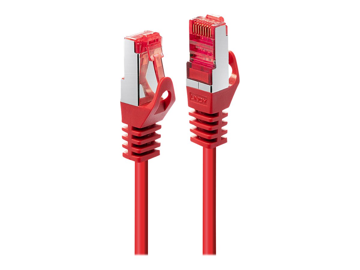 LINDY Basic Cat.6 S/FTP Cable Red 5m Patch Cable